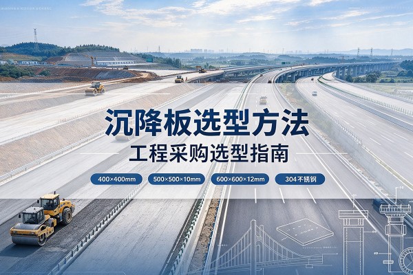 呼玛沉降板选择方法