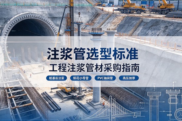 呼玛注浆管选型标准